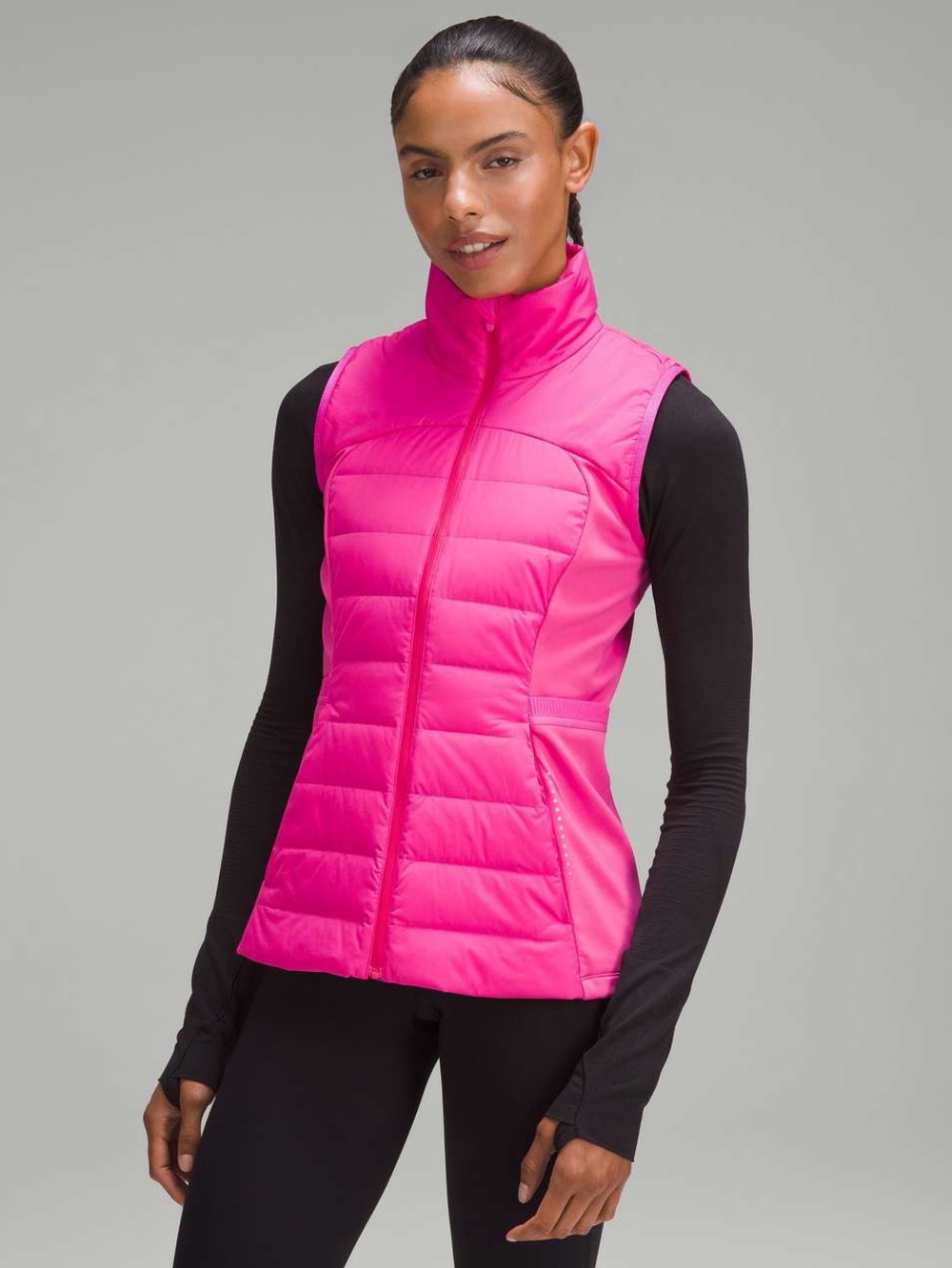 Lululemon Down for It All Vest in Sonic Pink Size 8